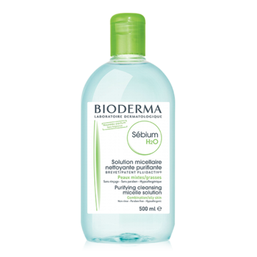 BIODERMA Solution Micellaire Nettoyante Purifiante - Nước tẩy trang (Da dầu/mụn) 500ml image 0