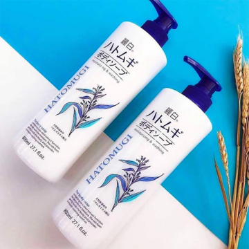 HATOMUGI Moisturizing & Washing - Sữa tắm dưỡng ẩm & trắng da image 3