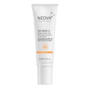 NEOVA Silc Sheer 2.0 Photo Finish Tint SPF40 - Kem chống nắng DNA chống lão hoá & ung thư da image 0