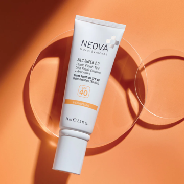NEOVA Silc Sheer 2.0 Photo Finish Tint SPF40 - Kem chống nắng DNA chống lão hoá & ung thư da image 5