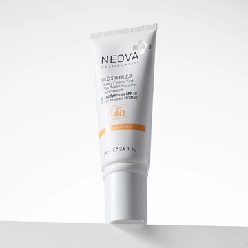 NEOVA Silc Sheer 2.0 Photo Finish Tint SPF40 - Kem chống nắng DNA chống lão hoá & ung thư da image 6