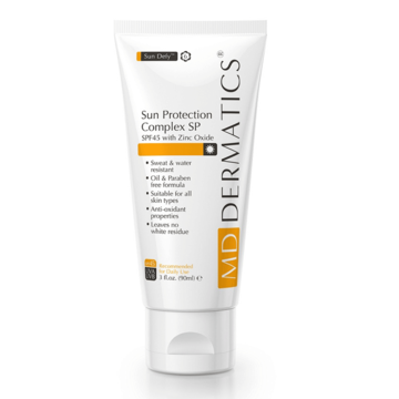 MDDERMATICS Sun Protection Complex SP SPF45 - Kem chống nắng phổ rộng chống lão hoá & dưỡng ẩm (hoạt động ngoài trời, có nâng tone) image 0