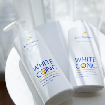 WHITE CONC Vitamin-C Body Shampoo 600ml - Sữa tắm trắng da image 1