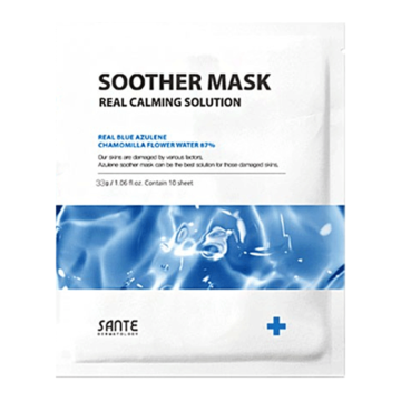 SANTE Azulene Soother Mask - Mặt nạ phục hồi (Hộp) image 0