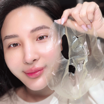 PATRA C Facial Treatment Mask - Mặt nạ Collagen làm dịu, chống lão hoá & dưỡng trắng căng bóng image 3