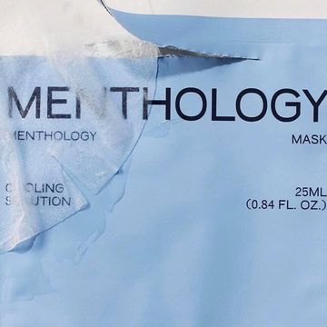 MENTHOLOGY Super Cool Mask - Mặt nạ làm mát và phục hồi (miếng) image 2