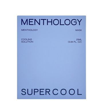 MENTHOLOGY Super Cool Mask - Mặt nạ làm mát và phục hồi (hộp) image 0