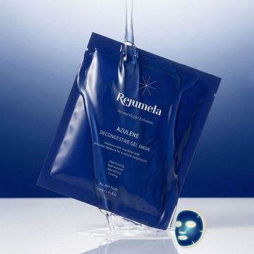 Rejumela Azulene Decongestive Gel Mask - Mặt nạ gel làm dịu và phục hồi (hộp) image 2