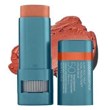Colorescience Sunforgettable Total Protection Color Balm SPF 50 - Phấn Má Hồng Đa Năng (Golden Hour) image 0