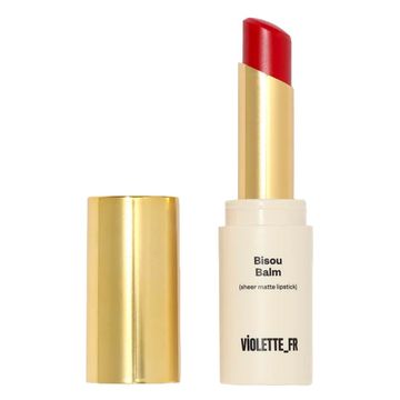 Violette_FR Sheer Matte Lipstick Bisou Balm - Son lì dưỡng môi (Bonbon Coquelicot) image 0