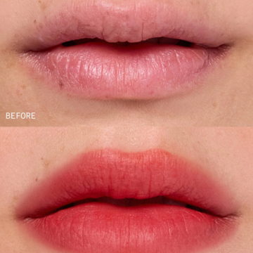 Violette_FR Sheer Matte Lipstick Bisou Balm - Son lì dưỡng môi (Bonbon Coquelicot) image 2