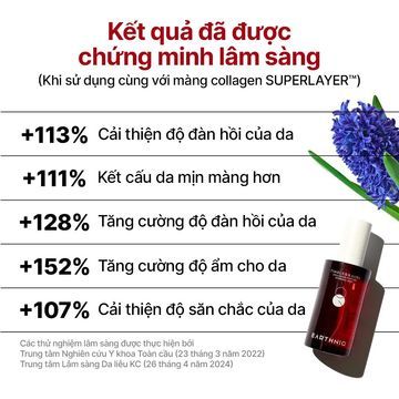 EARTHNIQ Collagen Peptide Face Mist - Xịt khoáng dưỡng ẩm và làm săn chắc da (50ml) image 4