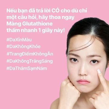 EARTHNIQ Glutathione 100 - Mặt Nạ Nano Glutathione Dưỡng Sáng, Căng Bóng Và Săn Chắc Da (Bạc Hồng) image 3