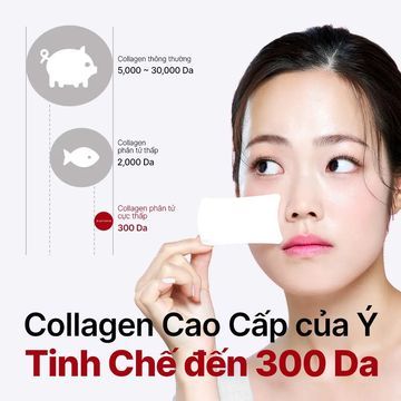 EARTHNIQ Collagen 99 - Màng Collagen Nano Cho Làn Da Căng Bóng & Săn Chắc (Bạc Đỏ) image 3
