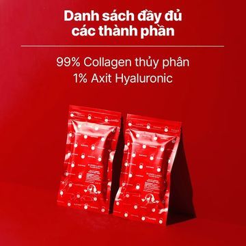EARTHNIQ Collagen 99 - Màng Collagen Nano Cho Làn Da Căng Bóng & Săn Chắc (Bạc Đỏ) image 6