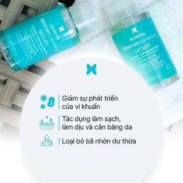 Sensyses Cleanser Sebum - Nước tẩy trang kiềm dầu, làm sạch da dầu image 6