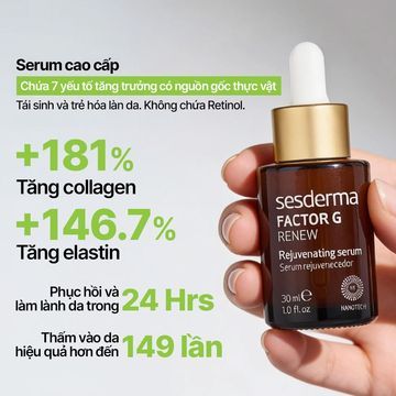 Sesderma FACTOR G RENEW Facial Serum - Tinh chất phục hồi và tái tạo da chuyên sâu image 1