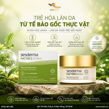 Sesderma FACTOR G Renew Rejuvenating Cream - Kem dưỡng phục hồi, trẻ hoá da image 3