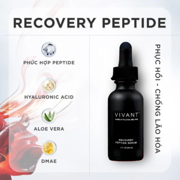 Vivant Skincare Recovery Peptide Serum - Tinh chất cấp ẩm phục hồi và săn chắc da image 1
