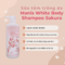 MANIS White Body Shampoo Sakura Blooming - Sữa tắm dưỡng ẩm & sáng da small image
