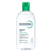 BIODERMA Sébium H2O Micellar Water [ Acne-prone Skin/ Oily Skin] - Nước tẩy trang cho da dầu/mụn/ hỗn hợp (500ml)