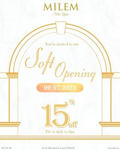 MILEM - THE SPA | SOFT OPENING